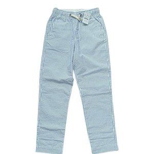 Crewcuts Seersucker Pull-On Pants | Size 8 | NWT